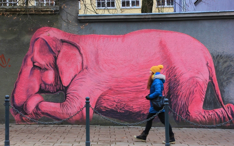 Sztuka uliczna w Kownie