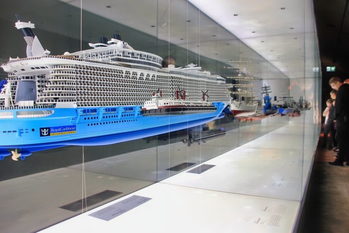 Wystawa modeli statków
